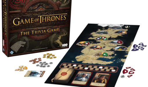 Trivial Pursuit Game of Thrones (crédits Fantasy Flight Games et HBO)