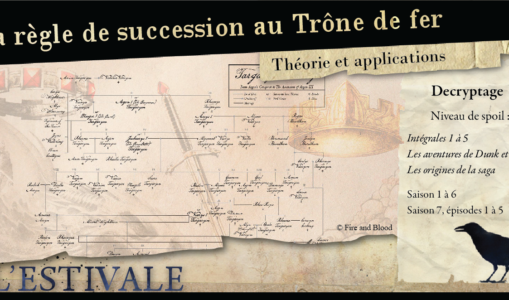 La règle de succession au Trône de Fer