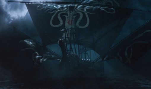 Le navire amiral de Euron Greyjoy le Silence. (Crédit : HBO)