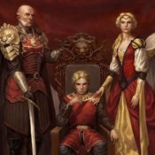 La famille Lannister (Crédits : Giacobino pour Fantasy Flight Games)