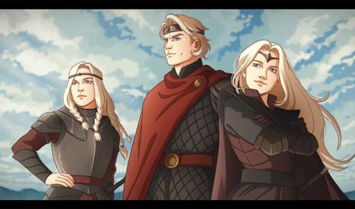 Visenya Aegon et Rhaenys