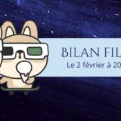 Rendez-vous le 2 février pour parler de notre bilan films 2022