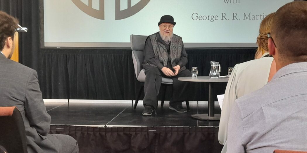 La visite de George R.R. Martin à Oxford (2 août 2024)