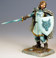 Robb Stark ; © 2009, Dark Sword Miniatures Inc.